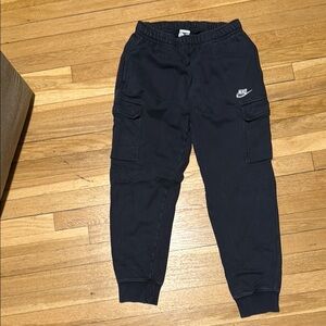 Nike Black Relaxed Fit Jogger Sweatpants